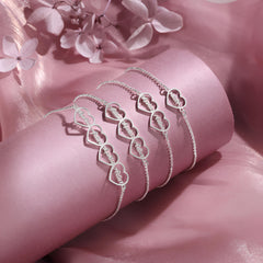 Custom Heart Name Bracelet