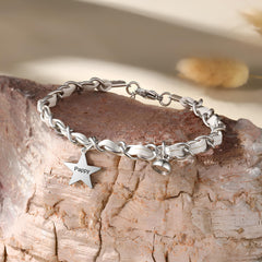 Couple Star Name Bracelet – Personalized Matching Set