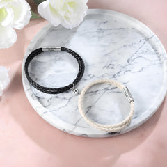 Custom Couples Magnetic Bracelets with Names