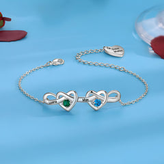 Mother’s Infinity Heart Bracelet