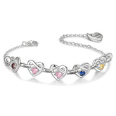 Mother’s Infinity Heart Bracelet