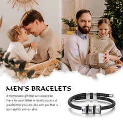 Birthstone Bracelet for Dad