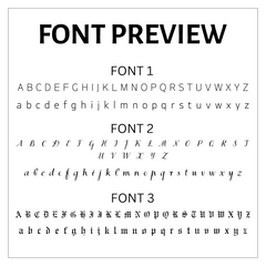 Triangle Three Name Necklace