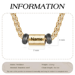 Custom Gold Dad Necklace