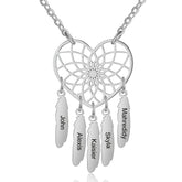 Heart Dreamcatcher Necklace