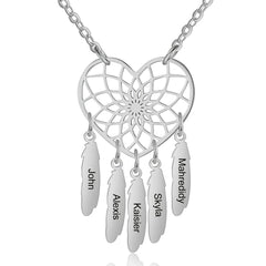Heart Dreamcatcher Necklace