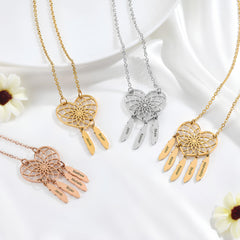Heart Dreamcatcher Necklace