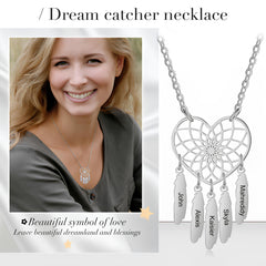 Heart Dreamcatcher Necklace