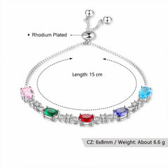 Infinity Birthstone Bracelet