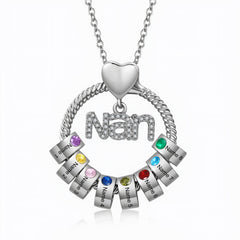 Nana Necklace With Birthstones
