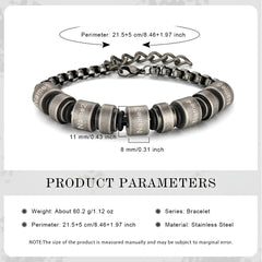 Custom Steel Chain Bracelet