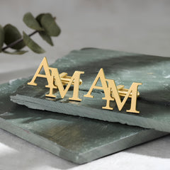Custom Initial Cufflinks