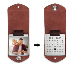 Dad Photo Keychain