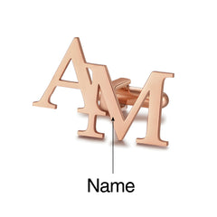 Custom Initial Cufflinks