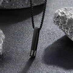 3D Bar Necklace