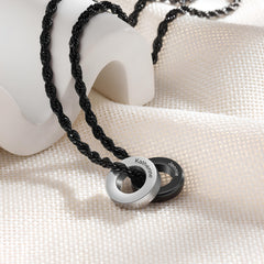 Men Custom Charm Necklace