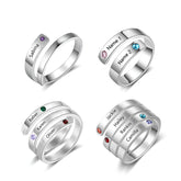 Multiple Birthstone Ring