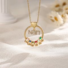 Nana Necklace With Birthstones