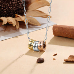 Custom Paperclip Charm Necklace