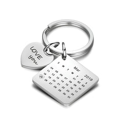 Calendar Keychain