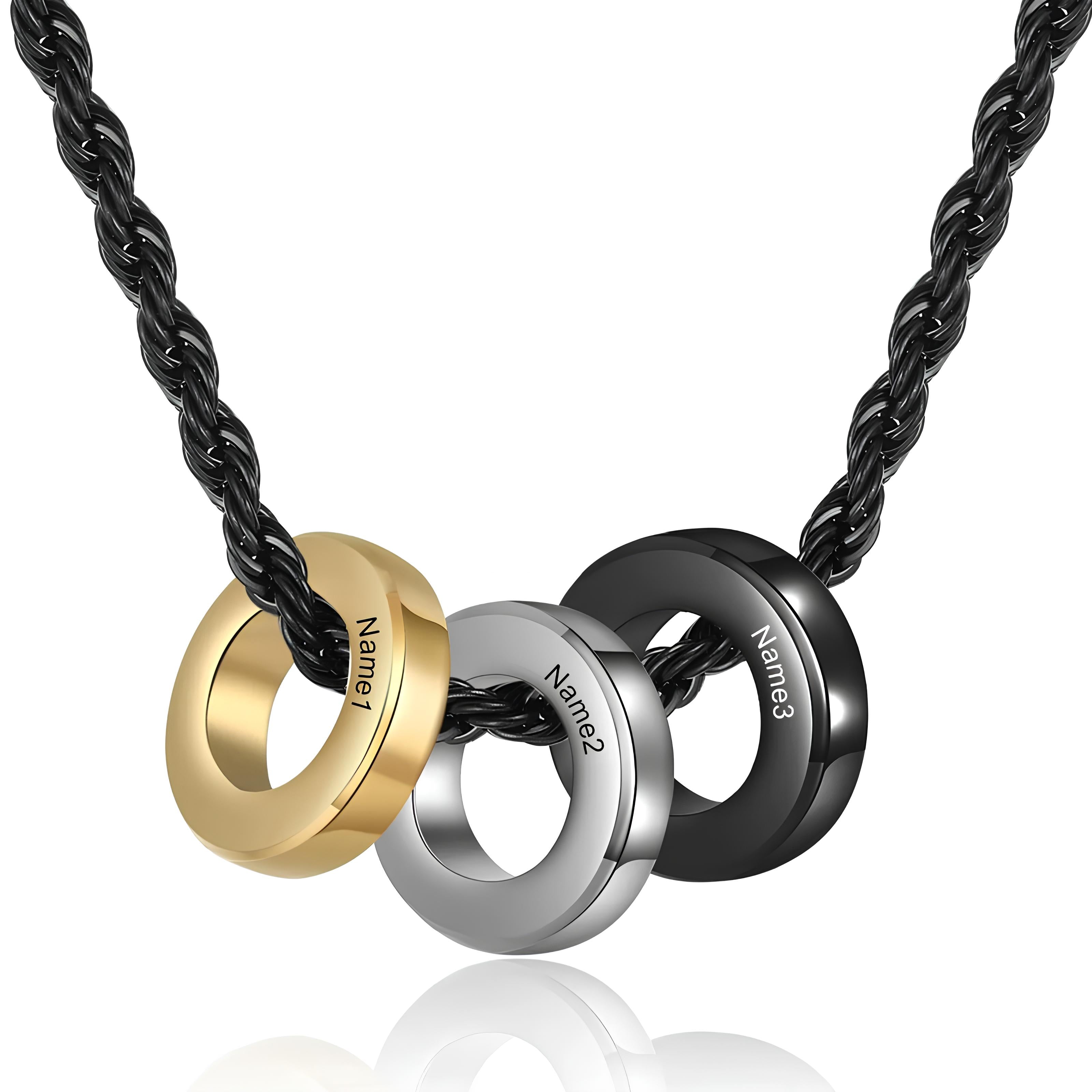 Men Custom Charm Necklace