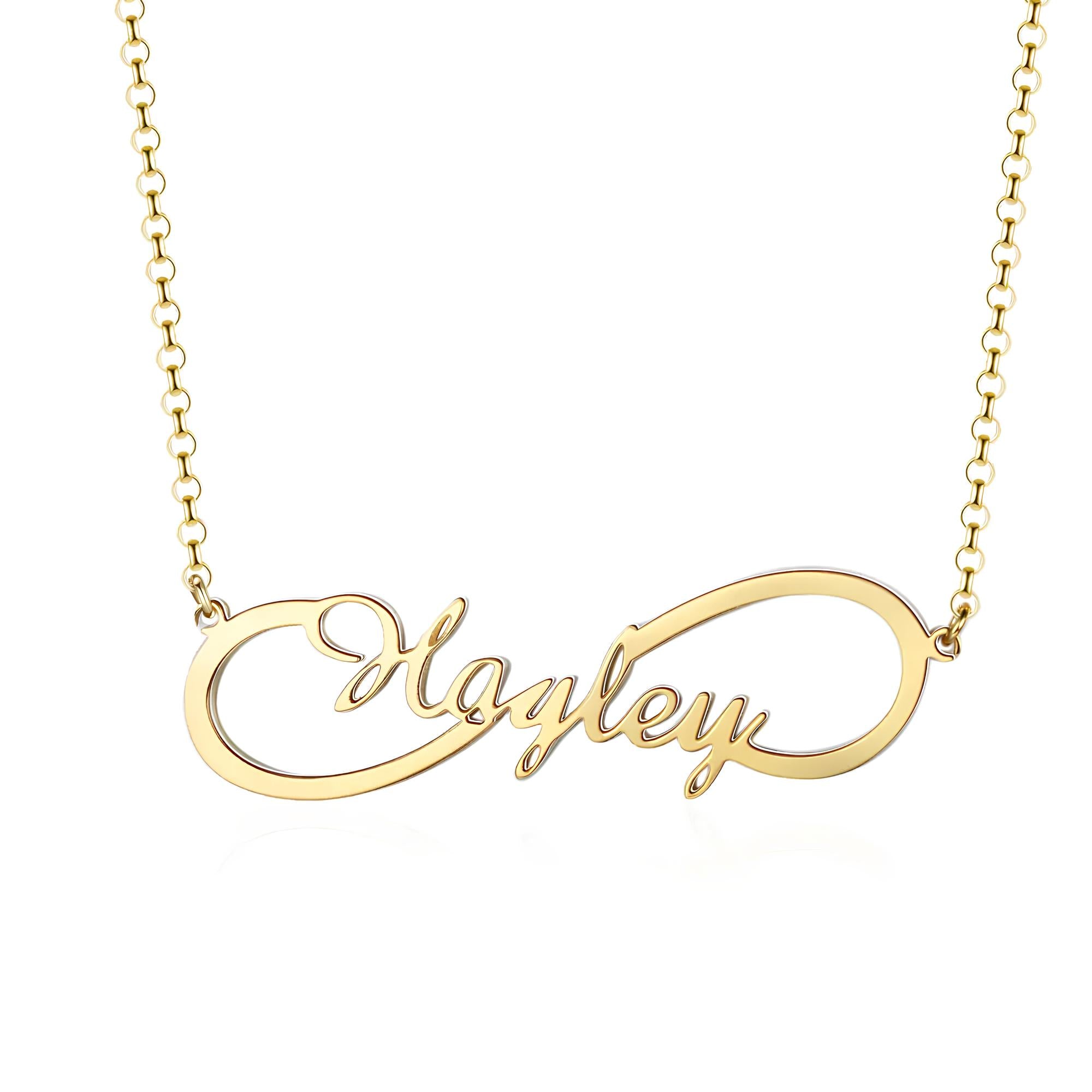 Infinity Name Necklace