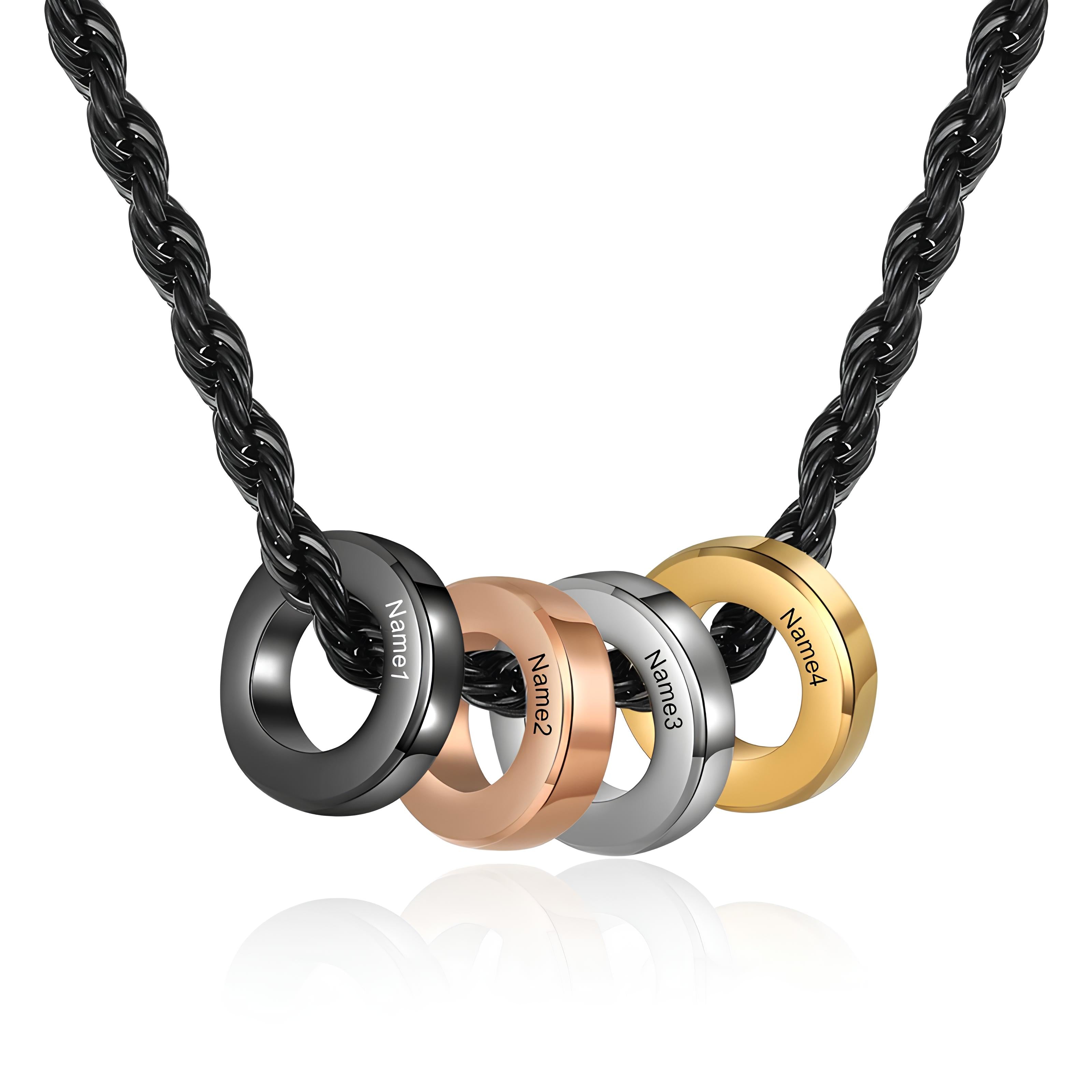 Men Custom Charm Necklace