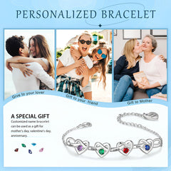 Mother’s Infinity Heart Bracelet