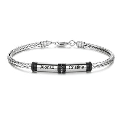 Custom Mens Snake Chain Bracelet