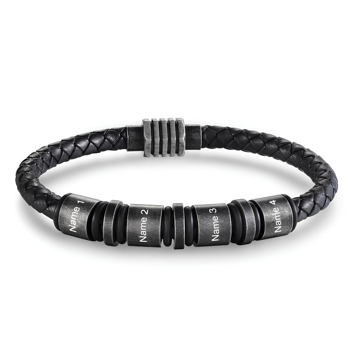 Custom Vintage Name Bracelet for Men