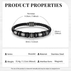 Custom Vintage Name Bracelet for Men
