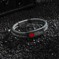 Rope Chain - Medical Alert Bracelet