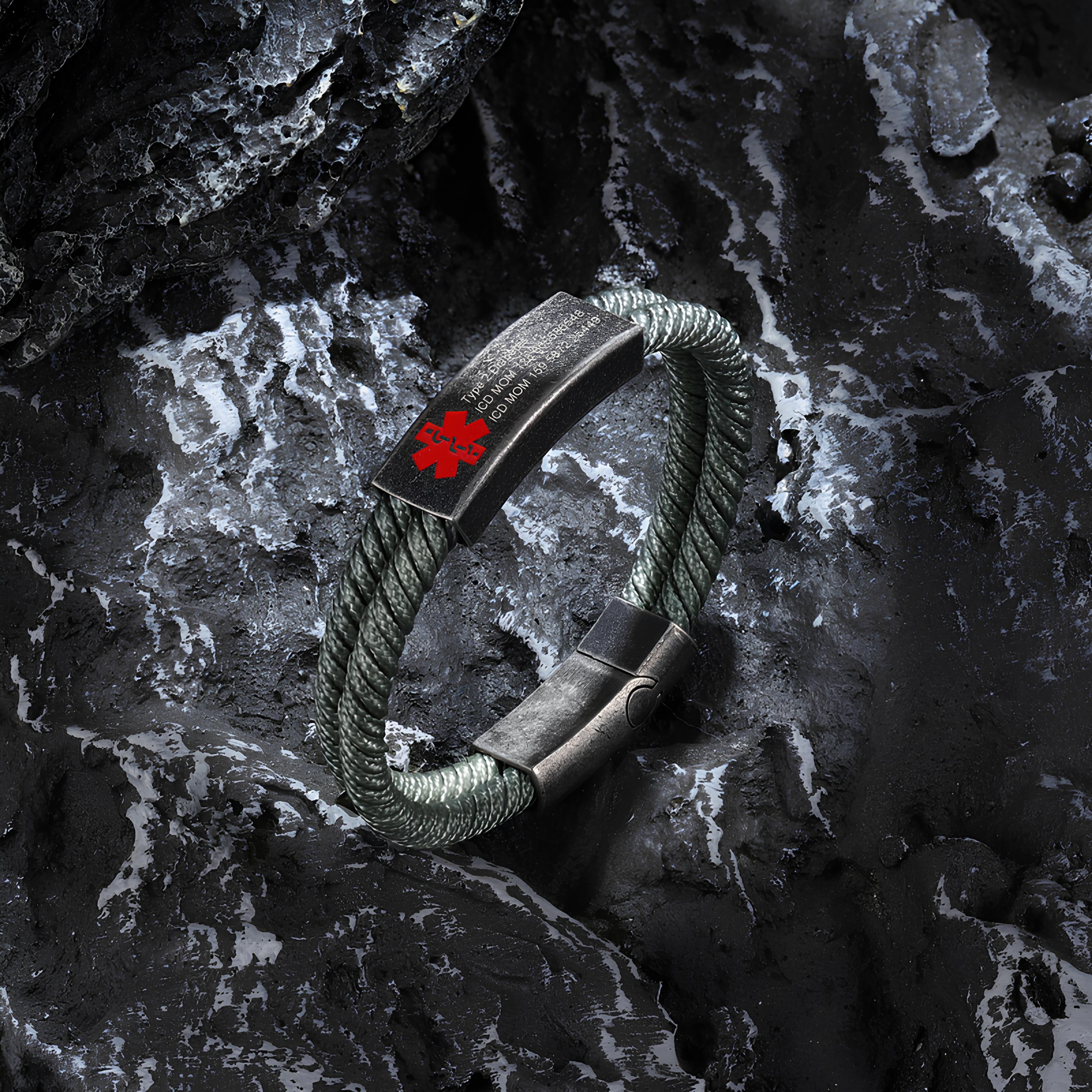 Rope Chain - Medical Alert Bracelet