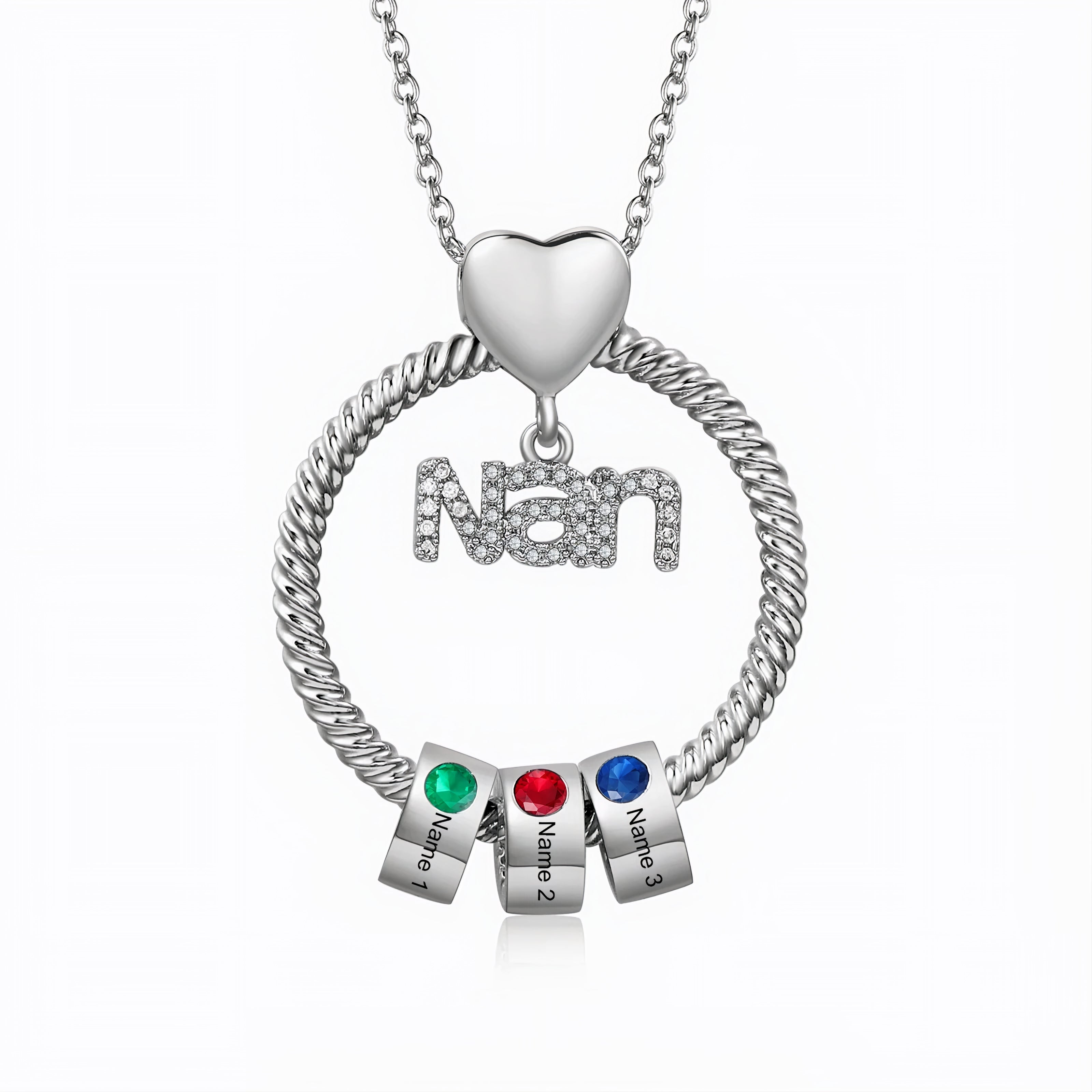 Nana Necklace With Birthstones