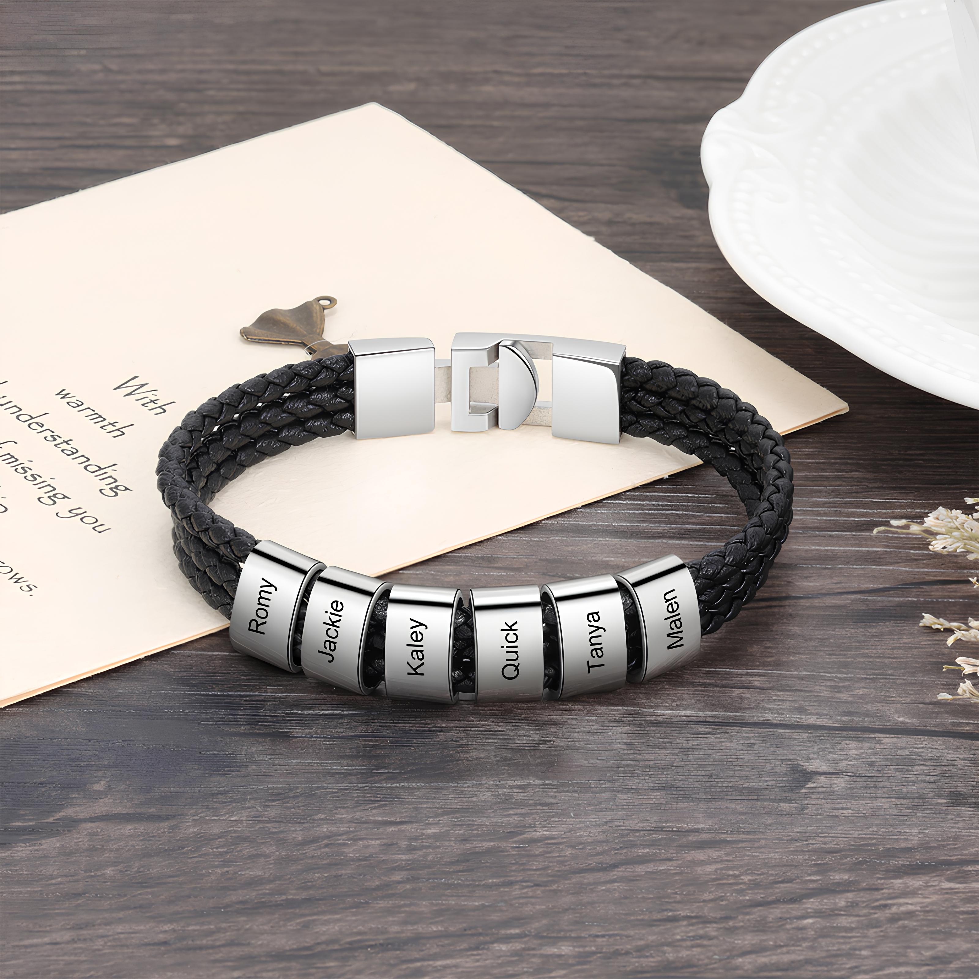 Men Custom Braided Bracelet