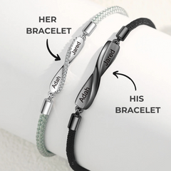 Infinity Matching Bracelet For Couples