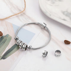 Personalized Name Bead Bracelet