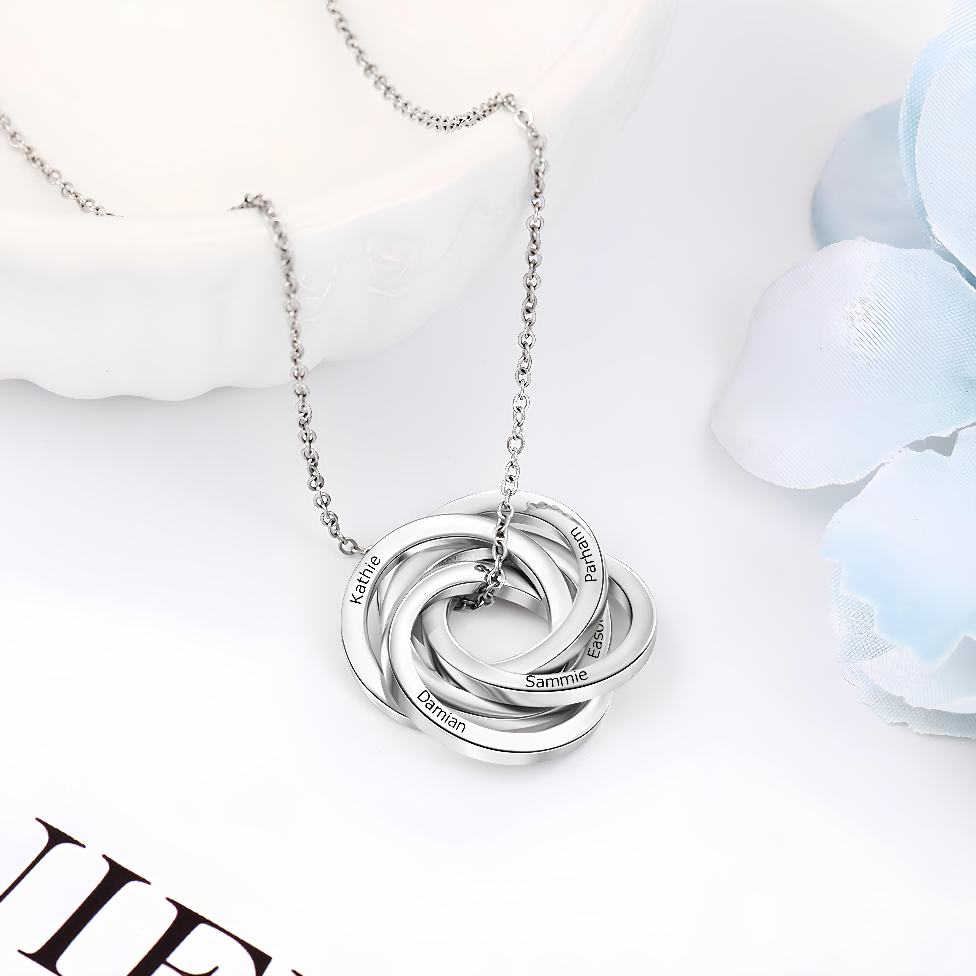 Russian Ring Necklace