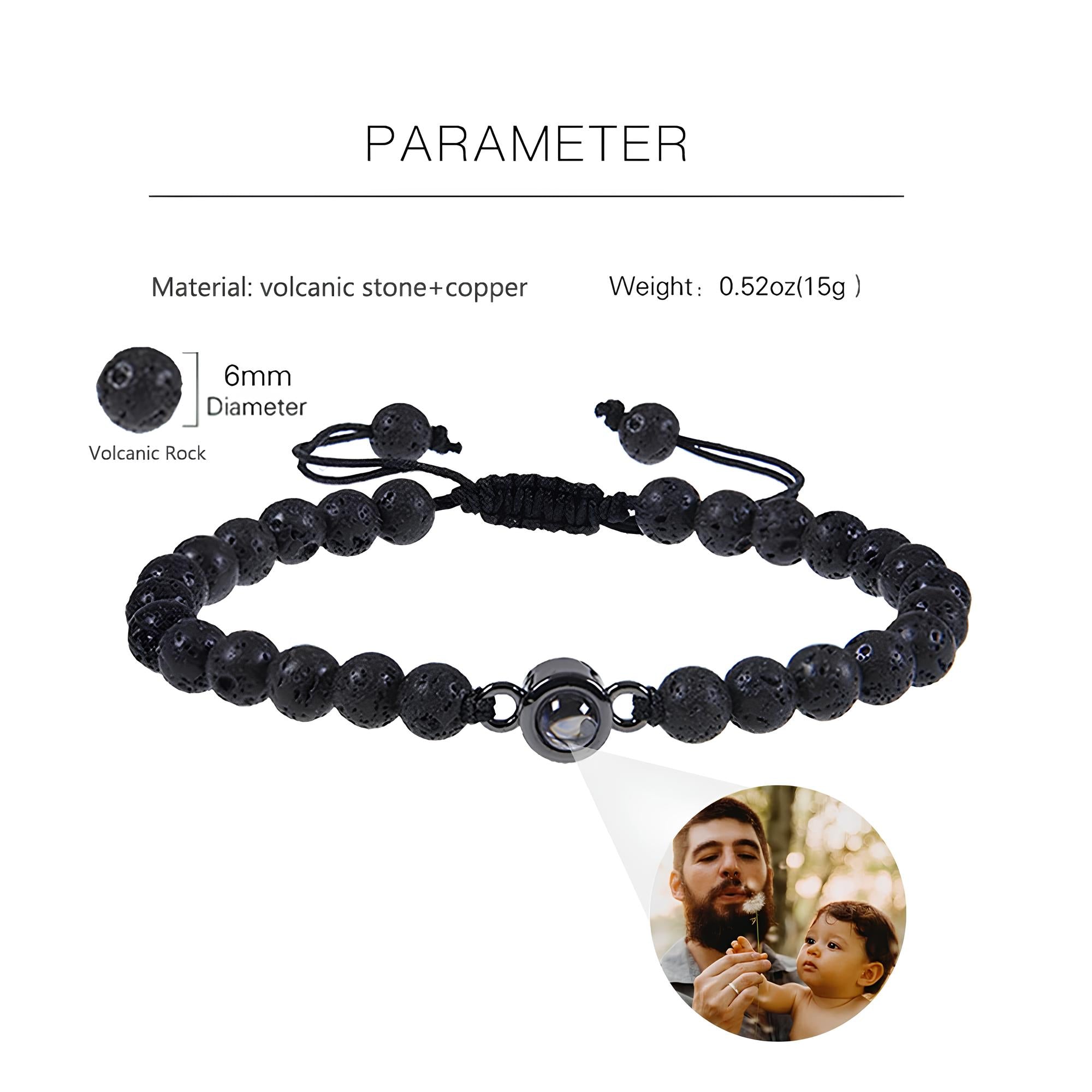 Memory Bracelet with Picture